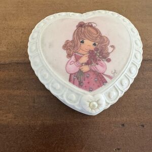 October Heart Trinket Box by Precious Moments